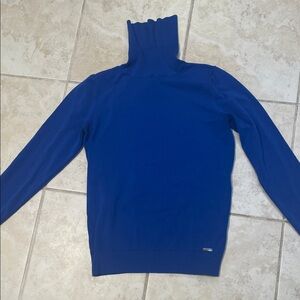 Calvin Klein Small Blue Turtleneck